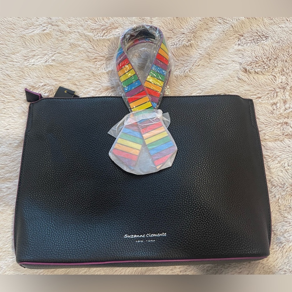 Suzanne Clemente Causes Series Bucket Bag LGBTQ Awareness Pocketbook